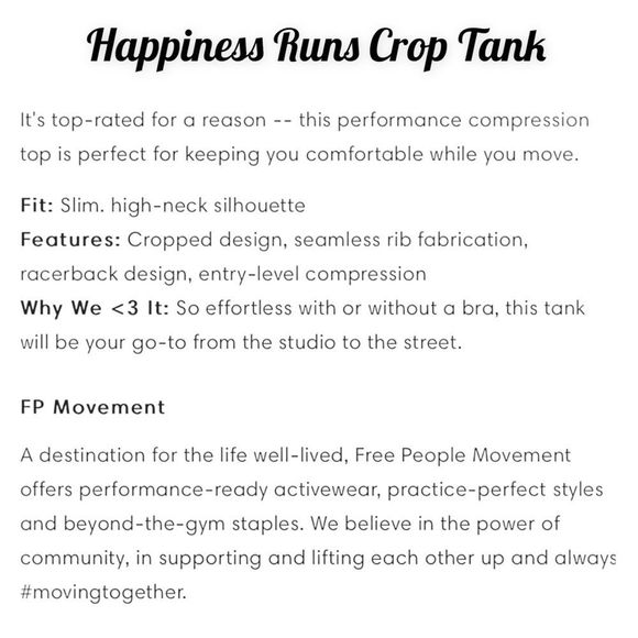 NWOT Free People Happiness Runs Tank Dusty Pink MSRP $30 - Picture 8 of 8